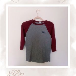 OBEY Baseball Tee